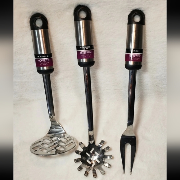 Hoffritz Kitchen Vintage 995 Rare Hoffritz Serving Utensils Fork